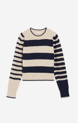 Dipika knit écru/navy