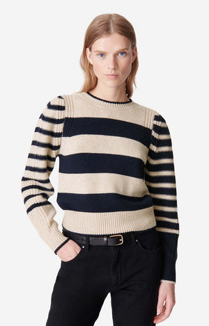 Dipika knit écru/navy