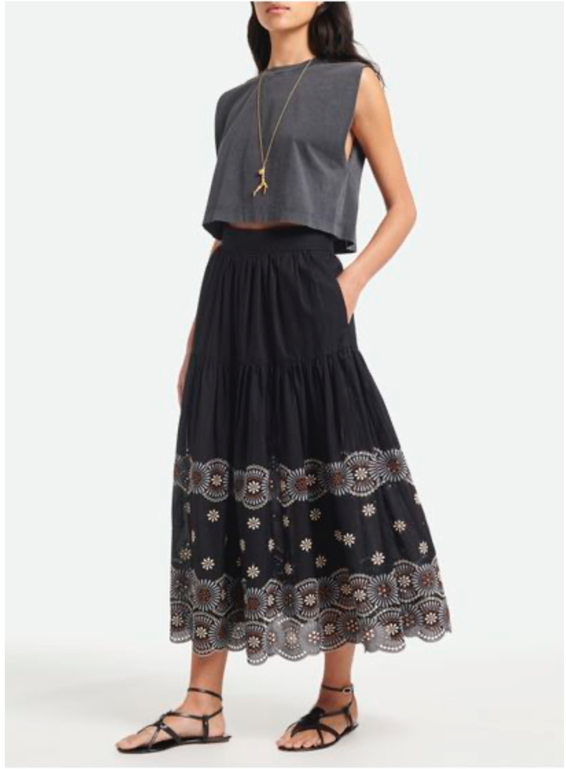 Aoda skirt, black