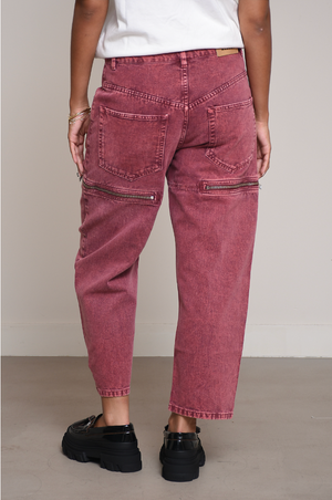 Salia pants, rasbperry