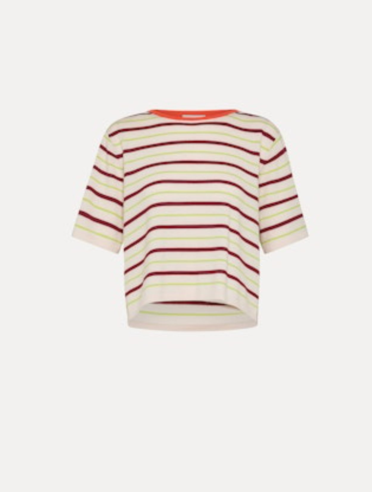 superfine merinos t-shirt, ruby