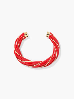 Diana bangle, coral red