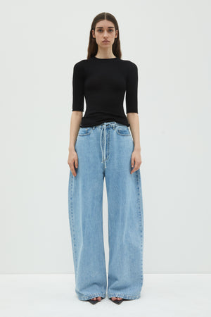 Puria wide leg jeans, Blue