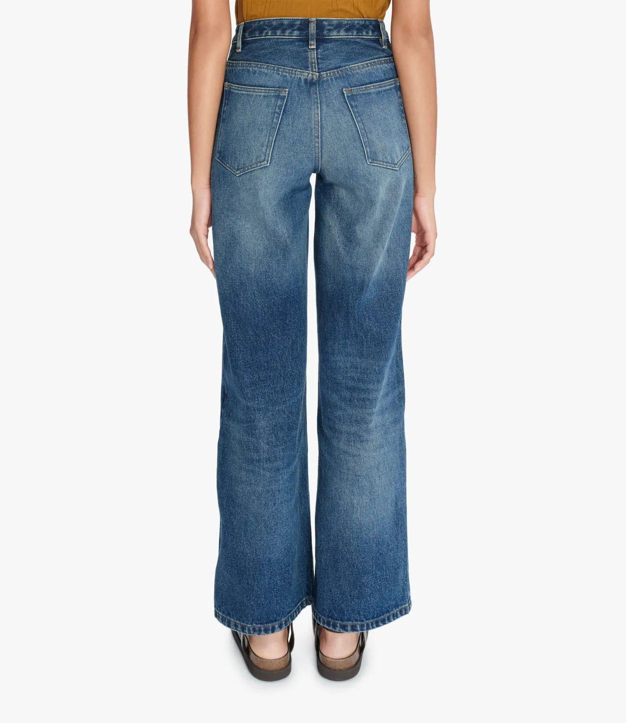 Elisabeth jeans, stonewashed blue