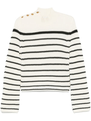 stripe turtle sweater