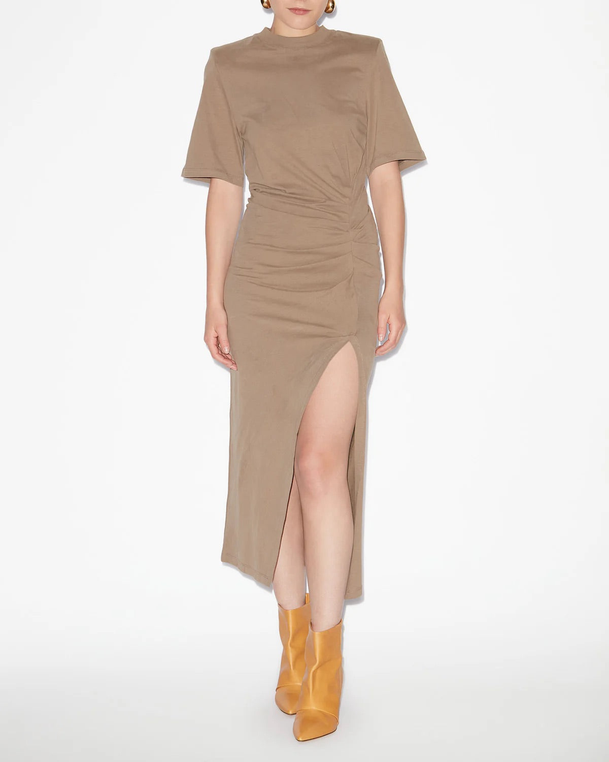 Lexia dress, light khaki