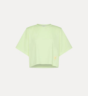 organic cropped t-shirt, reflex