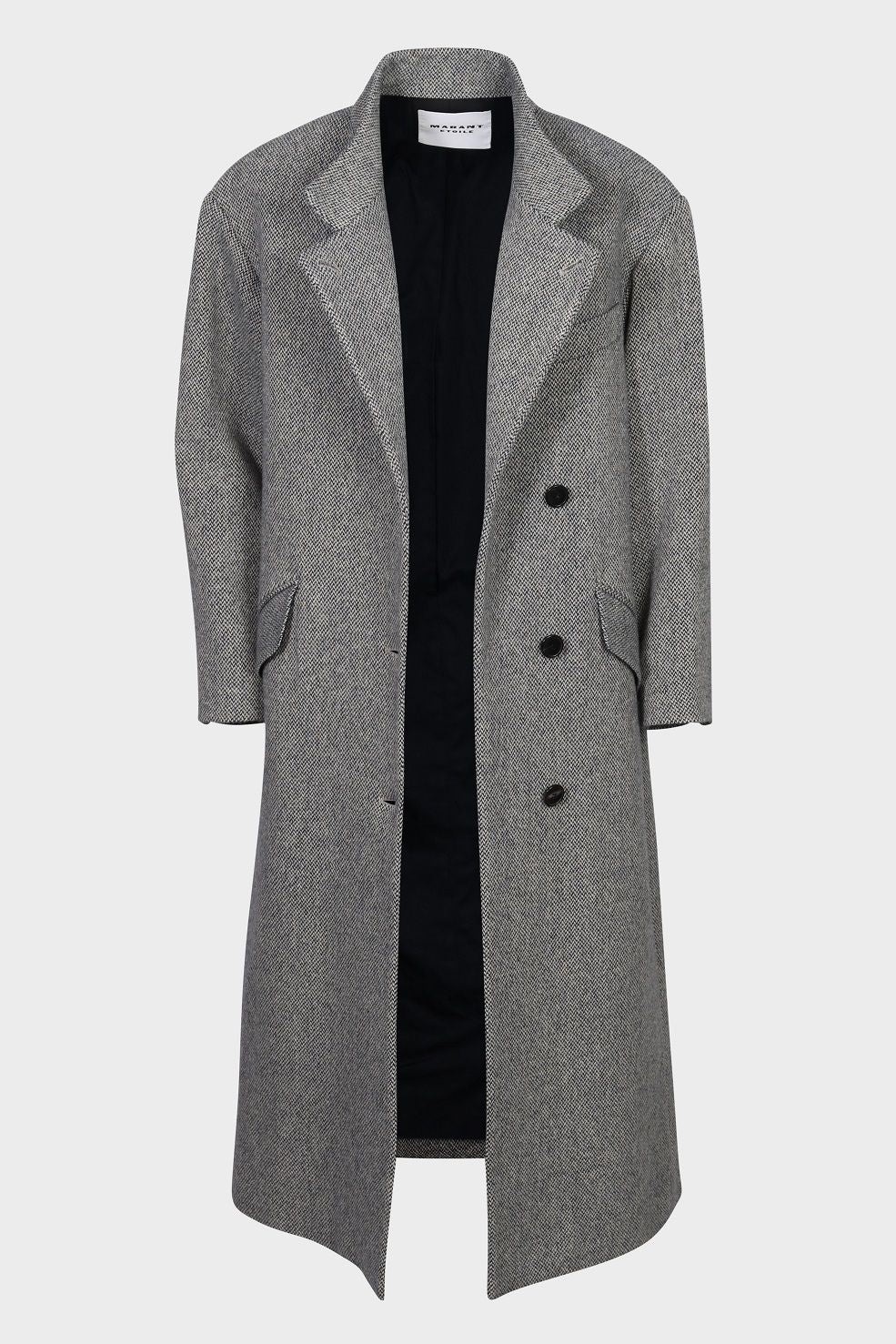 Lewina coat, black/écru
