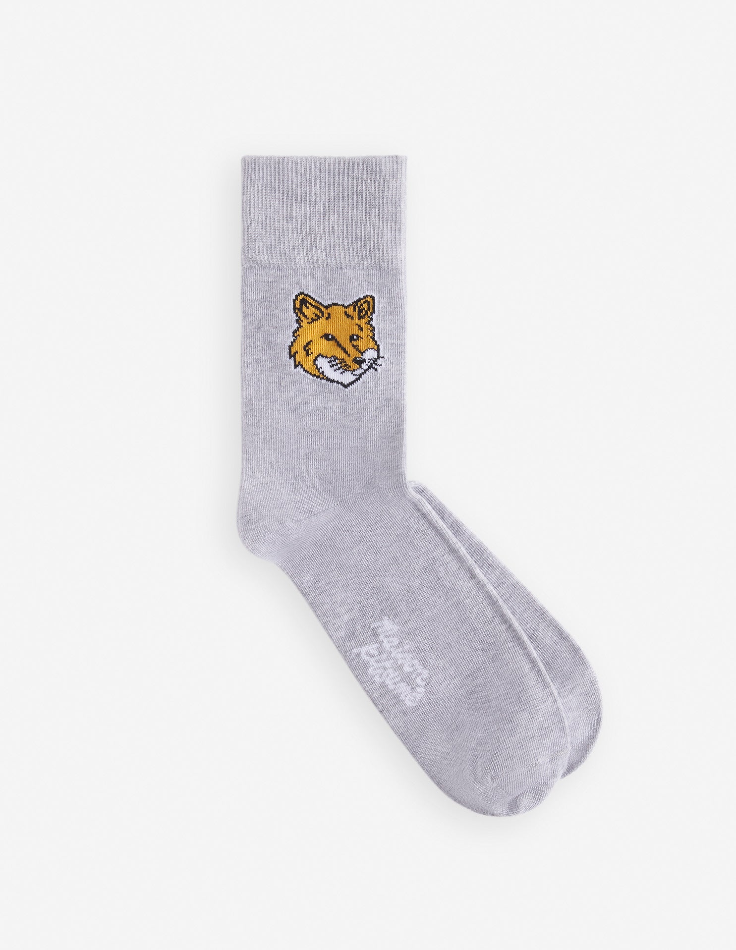 Fox head socks, Grey