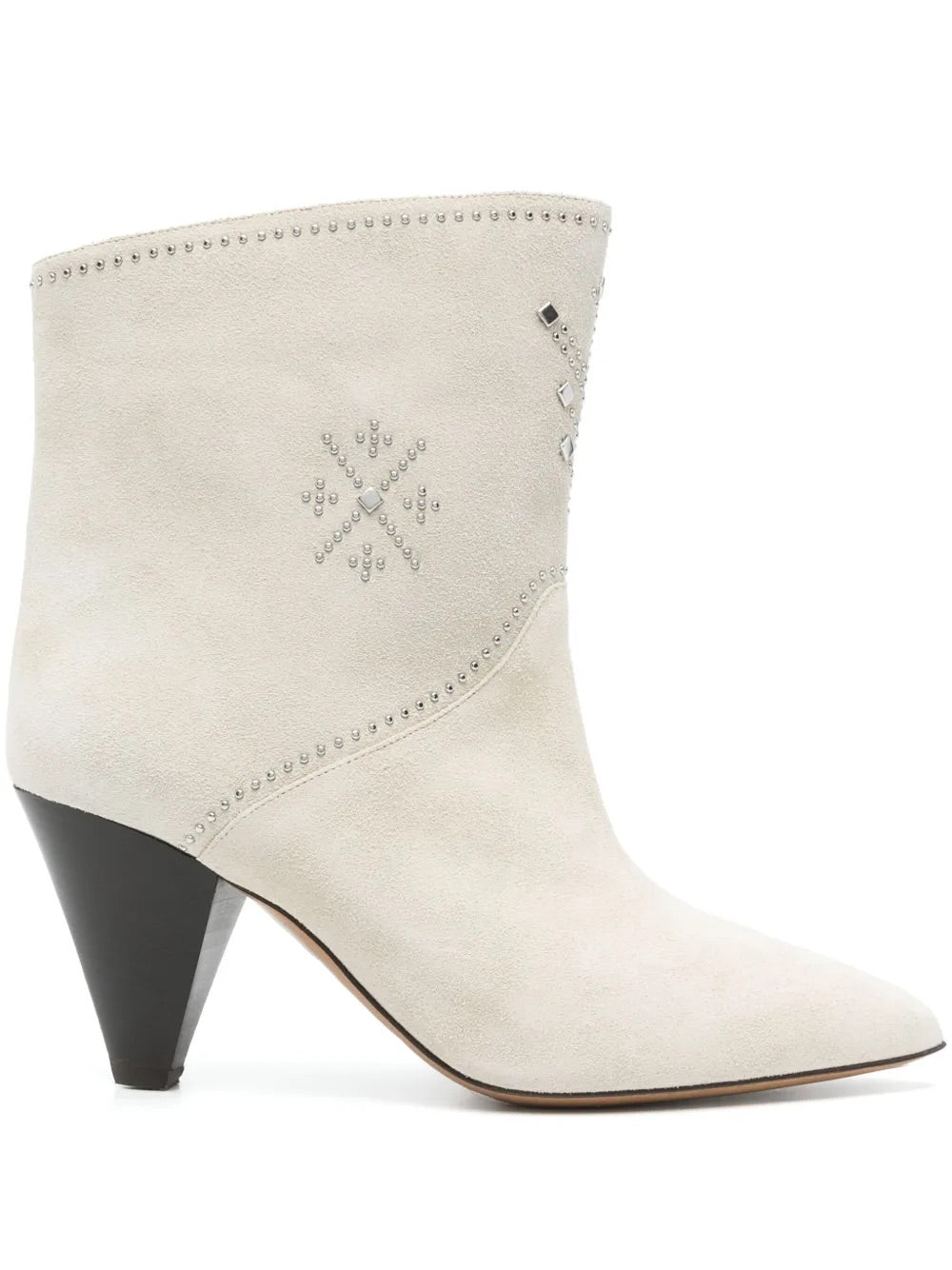 Loline boots, chalk