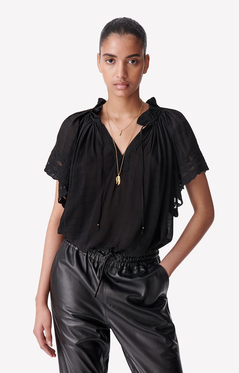 Valentin blouse, black