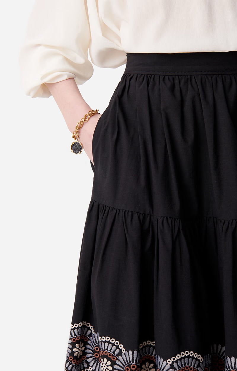 Aoda skirt, black