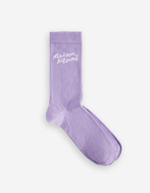 Handwriting socks, Lavender Fields