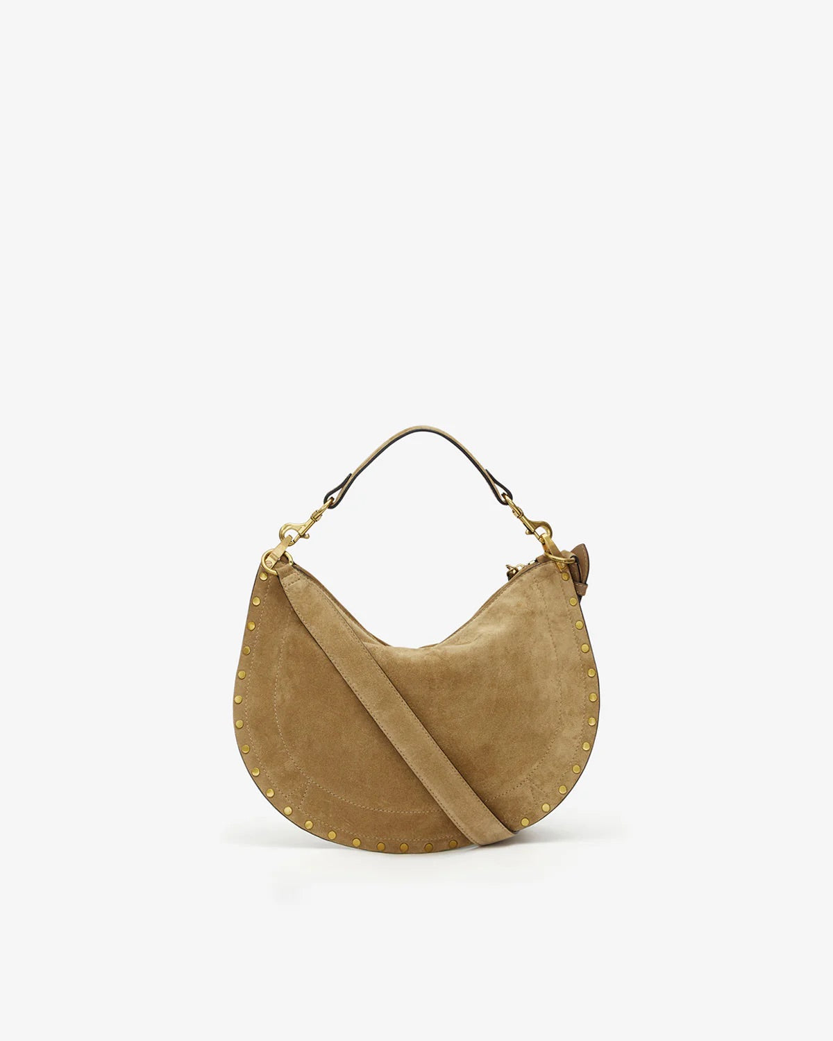 Oskan soft shoulder bag, Taupe