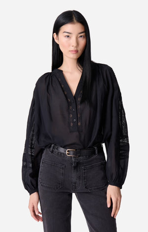 Nipoa blouse, black