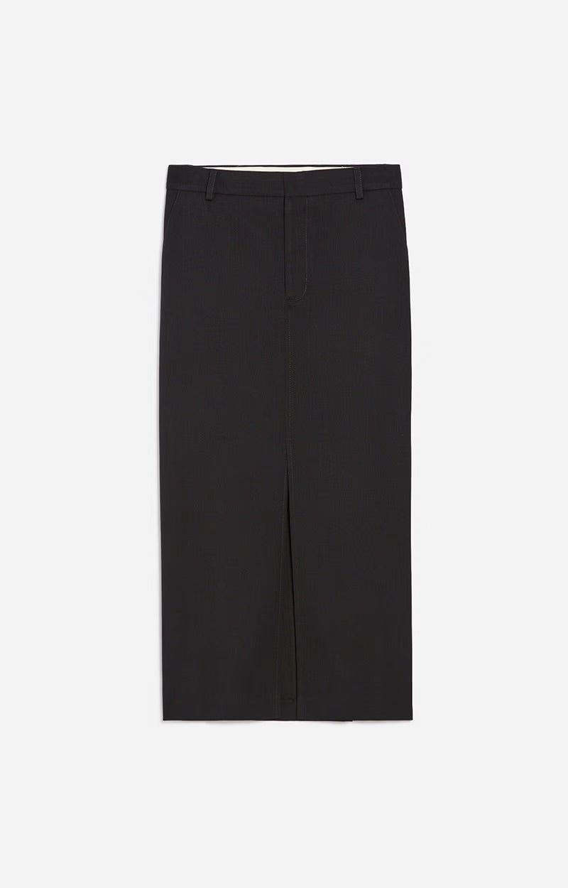 Denna skirt, black