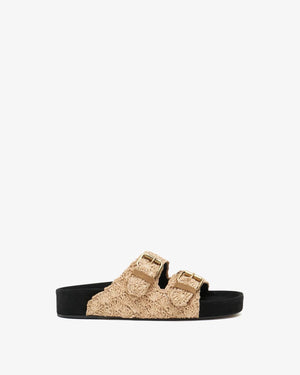 Lennyo sandals,  natural