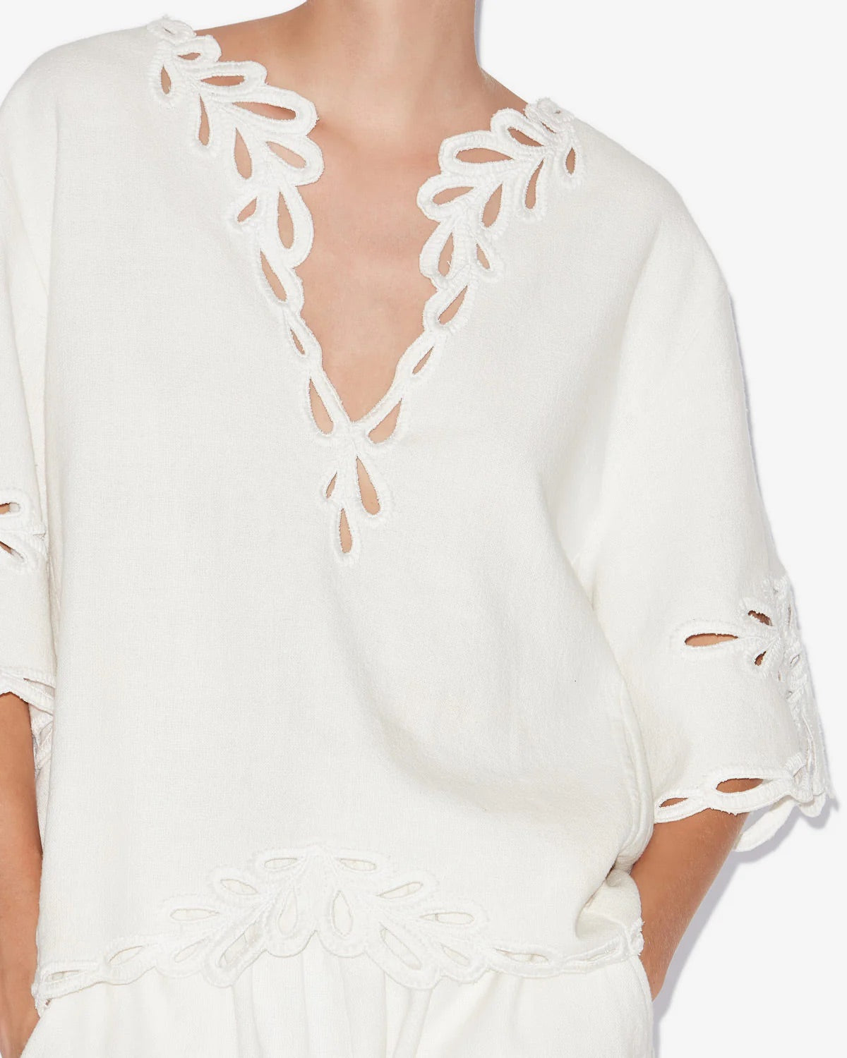 Shana top, White