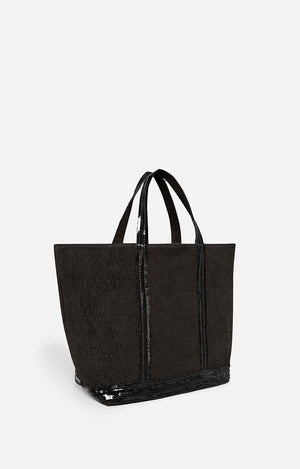 Medium linen tote, Elephant