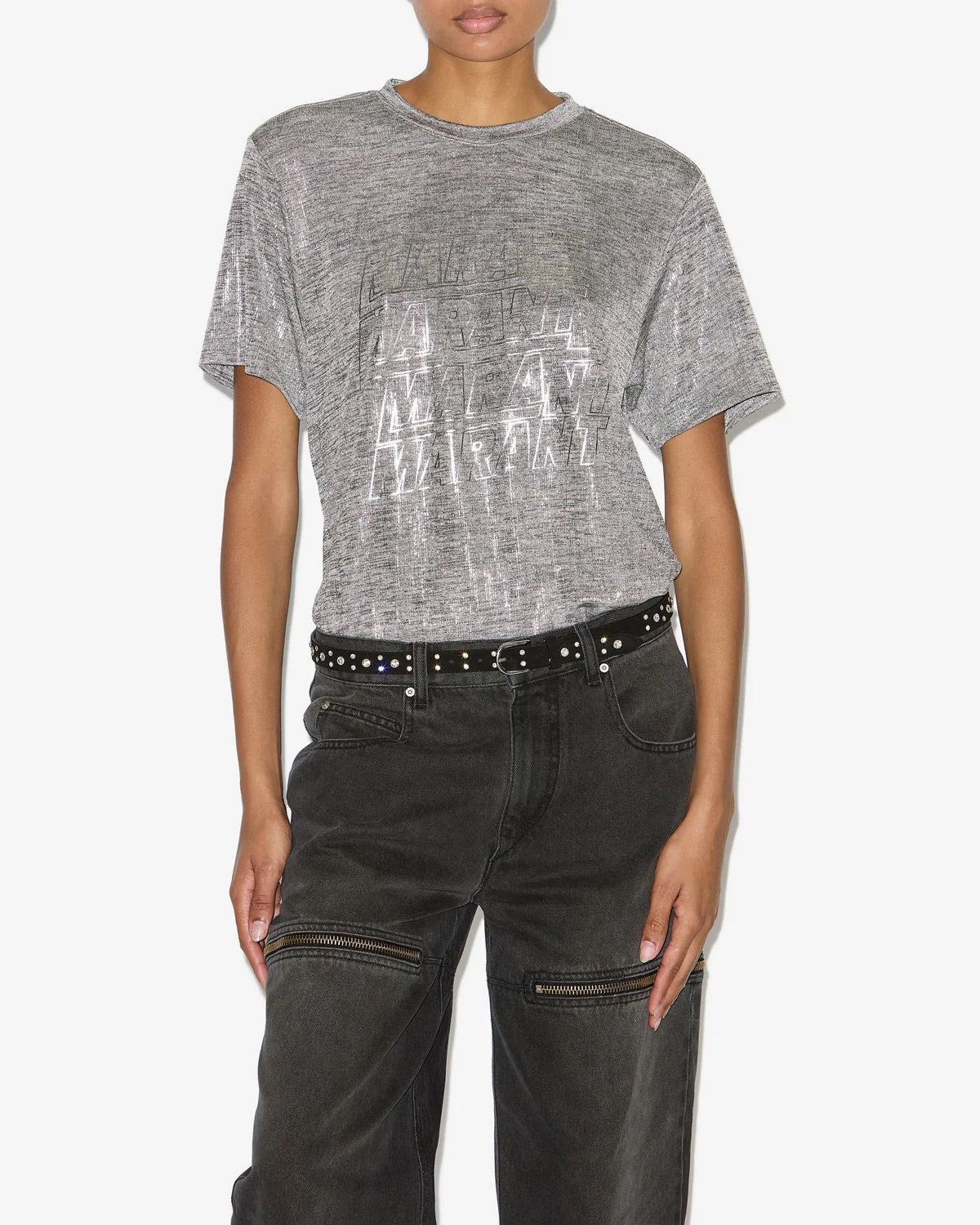 Zoeline t-shirt, silver