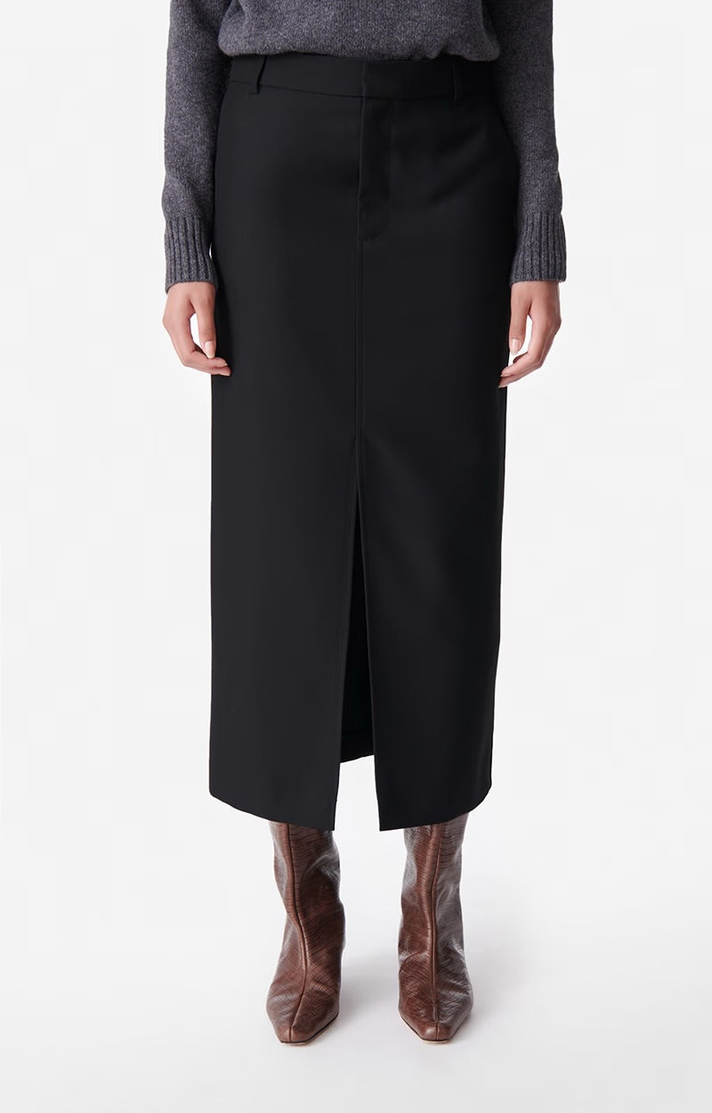 Denna skirt, black