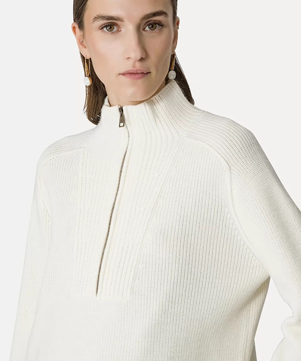 camionneur knit, bianco