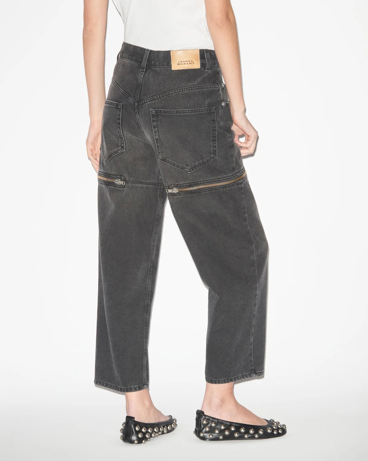 Salia pants, faded black