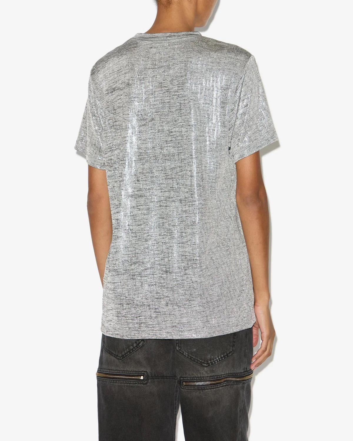 Zoeline t-shirt, silver