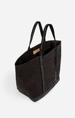 Medium linen tote, Elephant