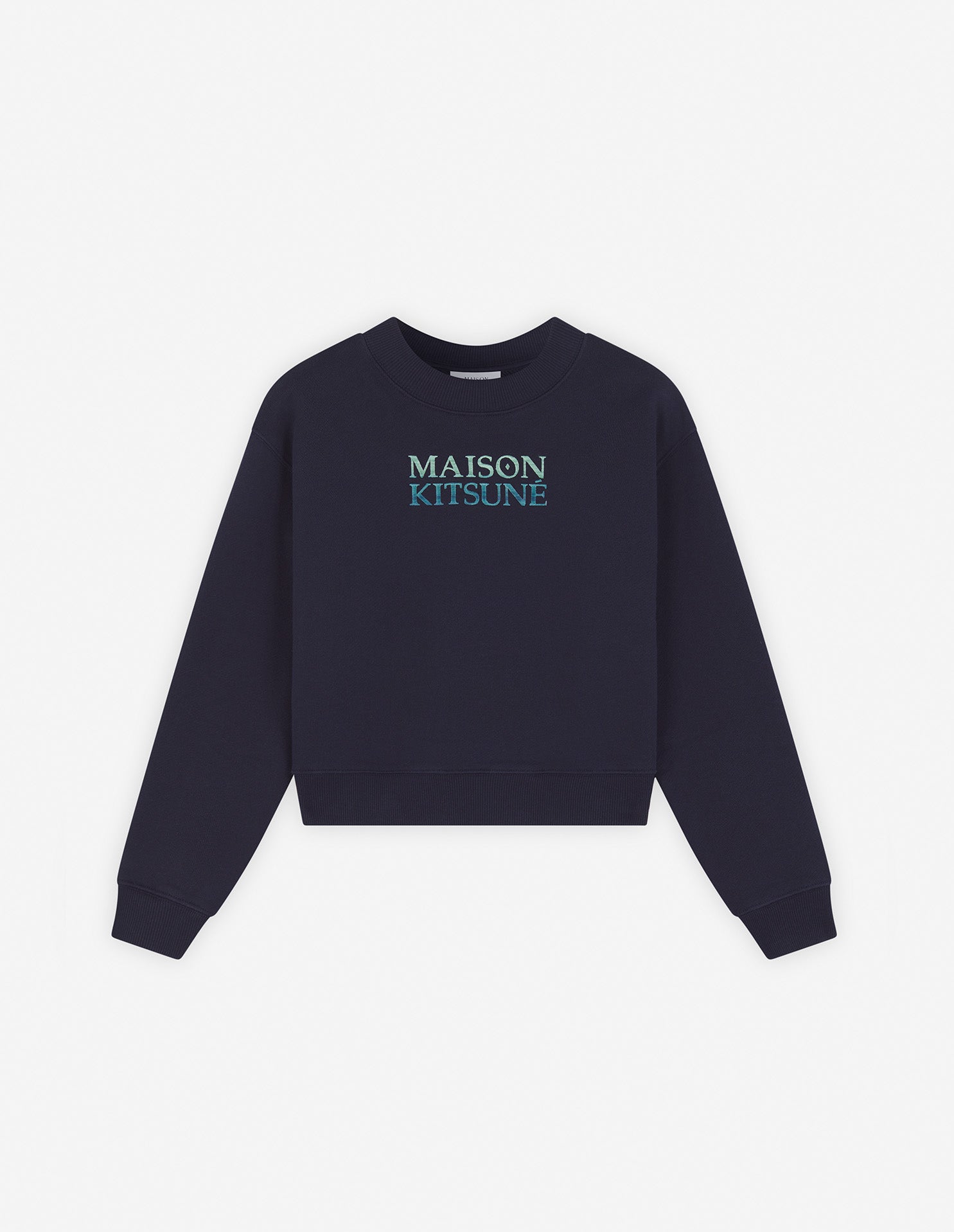 Gradient boxy sweatshirt, Navy