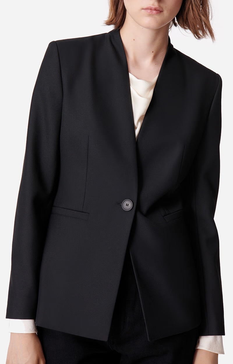 Diona suit jacket, black