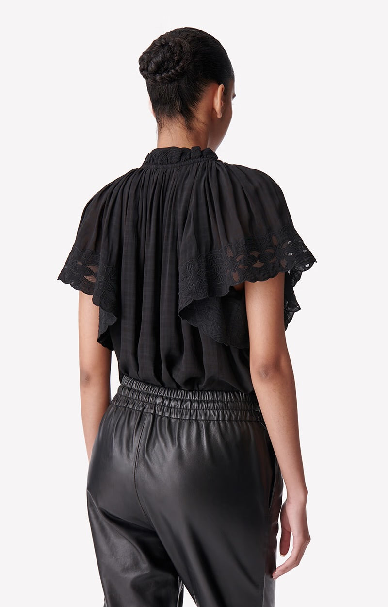 Valentin blouse, black