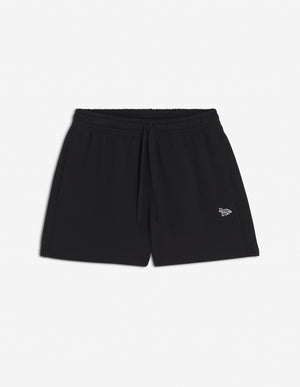 Baby fox patch jog shorts, Black