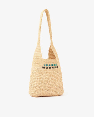 Praia small shoulder bag, Natural