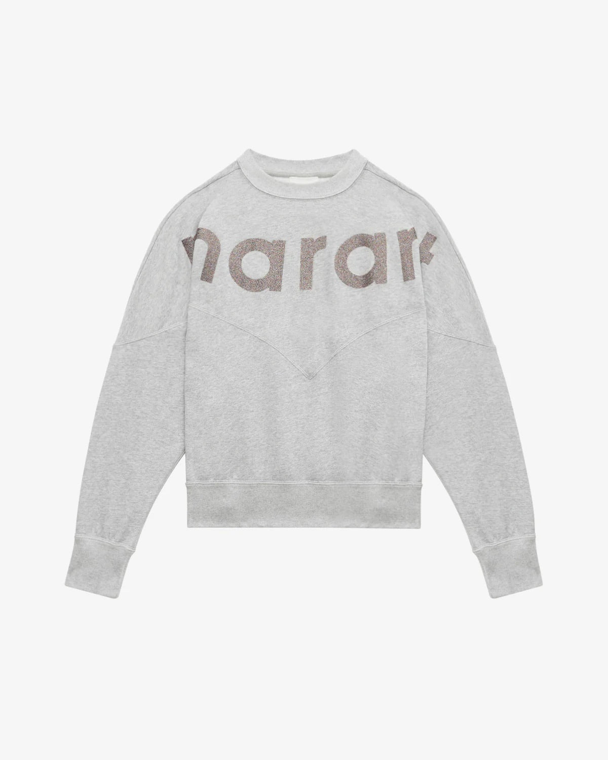 Houston sweatshirt, grey glitter