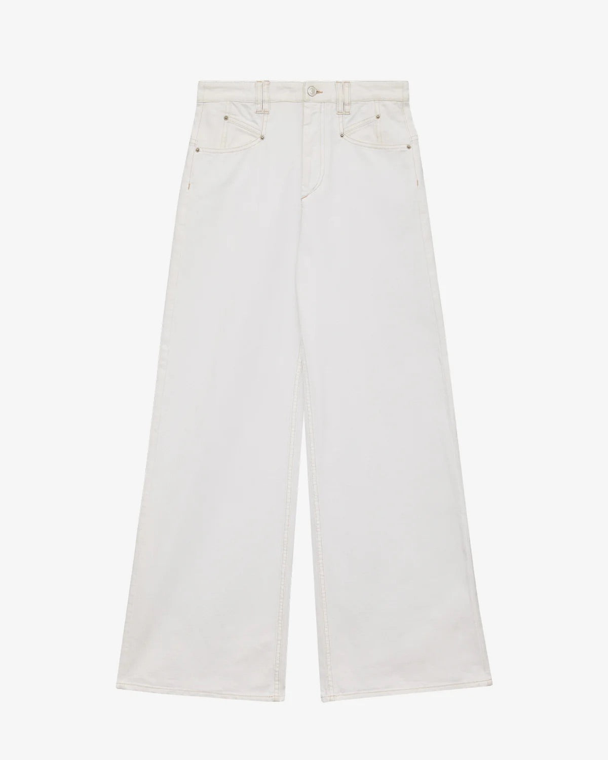 Lemony pants, white