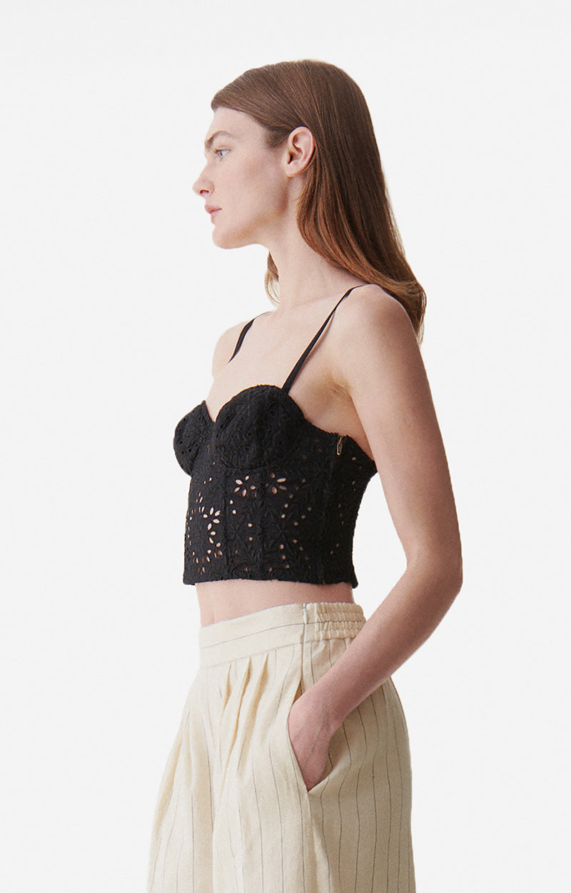 Cairo top, black