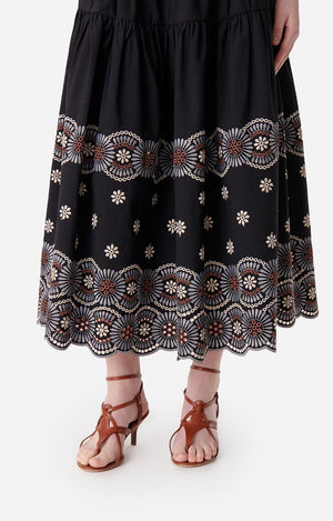 Aoda skirt, black