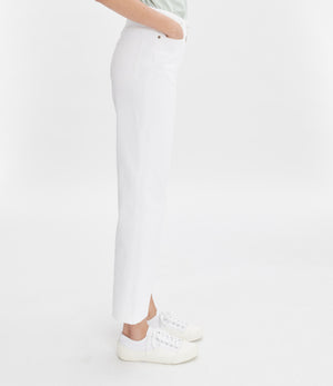 New long sailor jeans, white