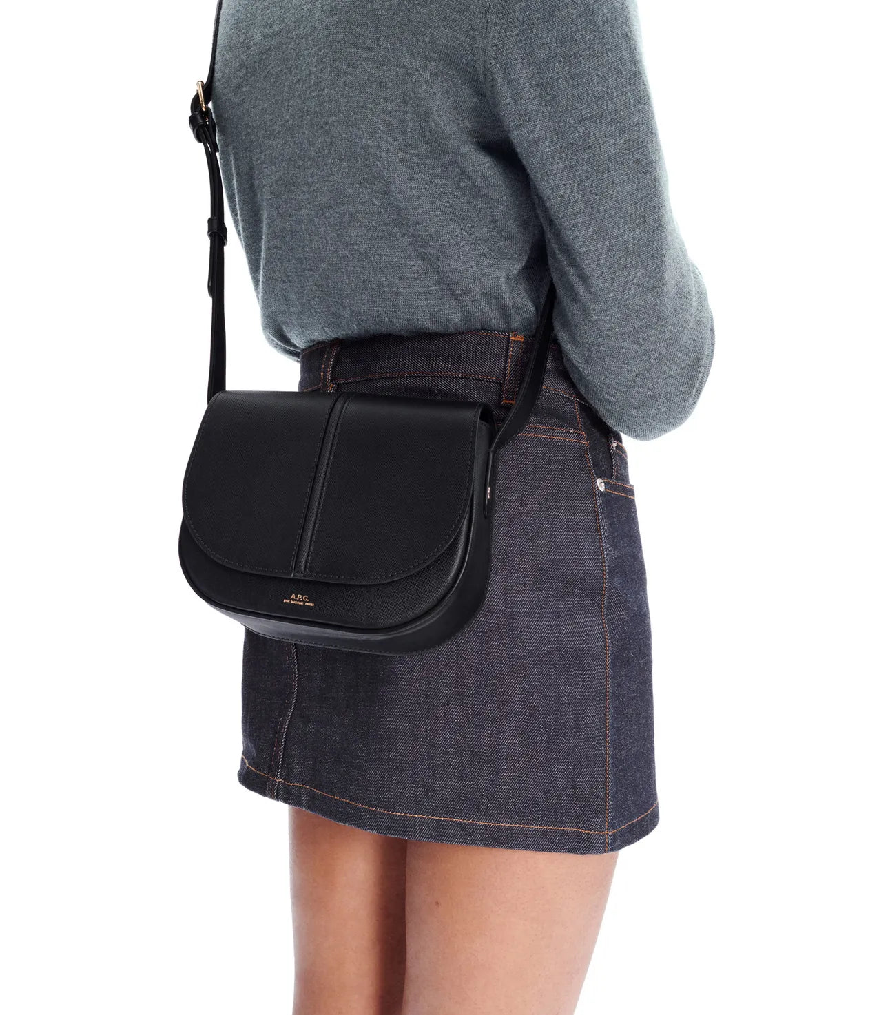 Betty bag, grained leather