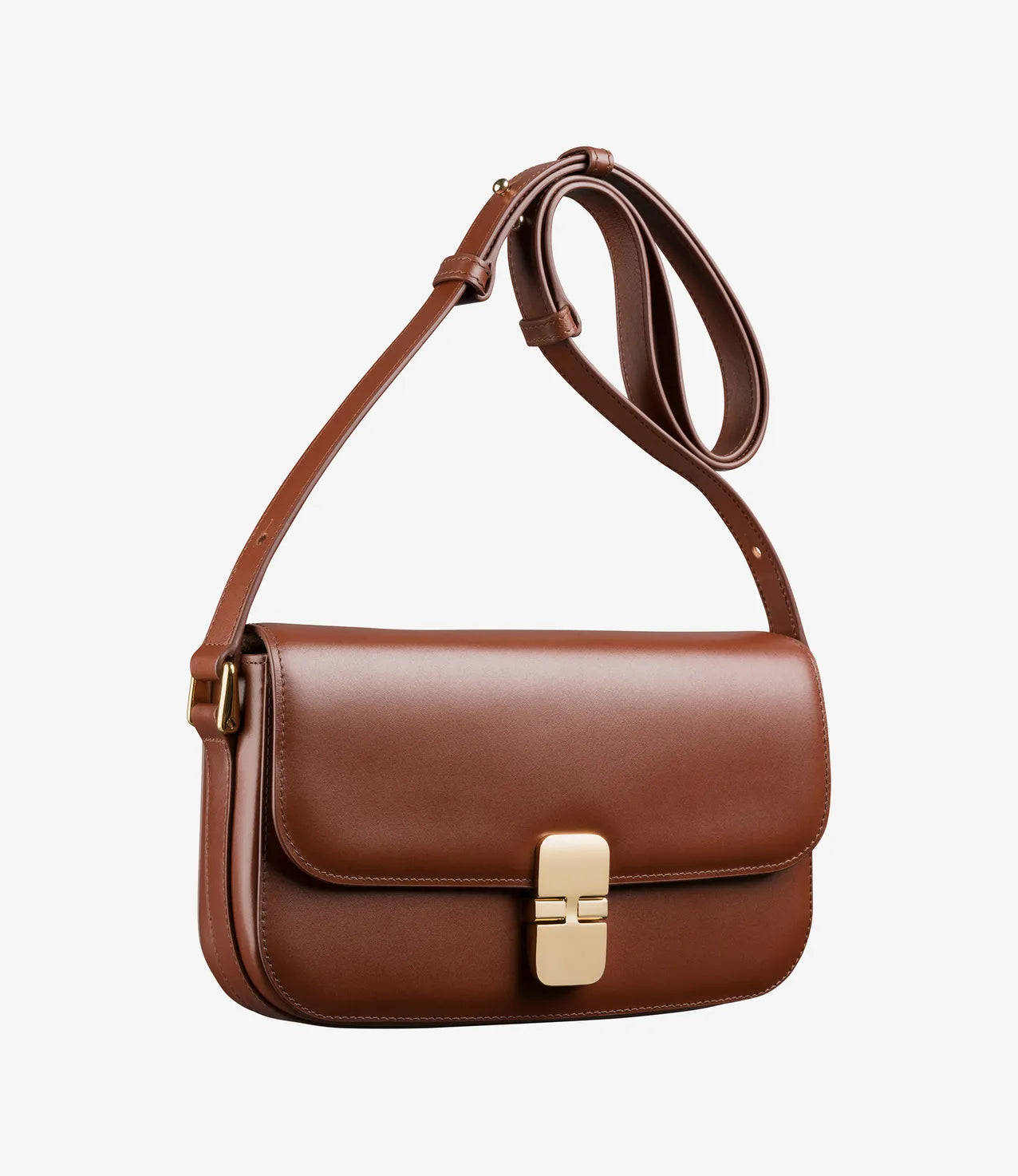 Grace shoulder bag, Nut brown